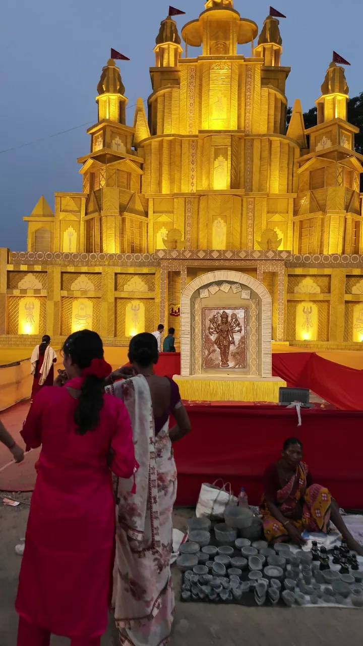 Baridih Durga Puja pandal 2026, Kadani Marg, Jamshedpur