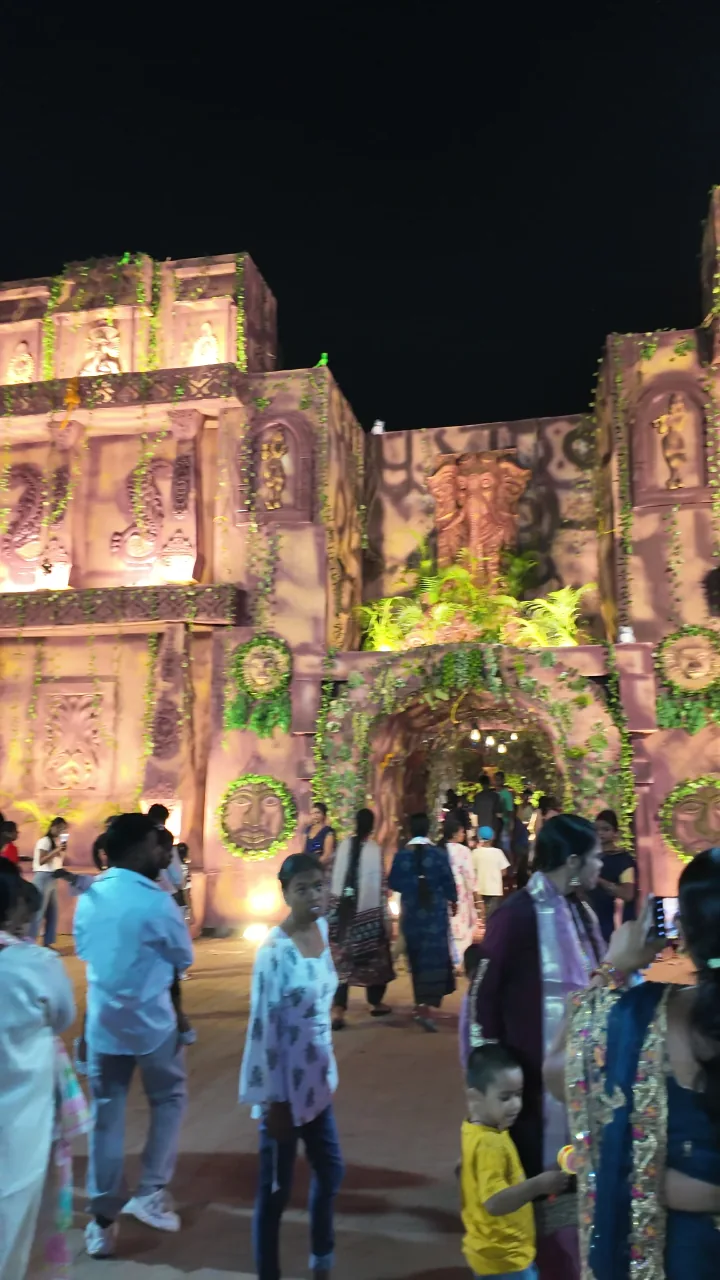 Harharguttu Durga Puja pandal 2026, 6 No. Road, Jamshedpur